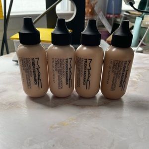 Set of 4 Mac Face & Body Foundations